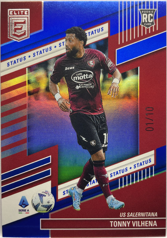 Tonny Vilhena 1/10 Rookie Status Donruss Elite Serie A 2022/23