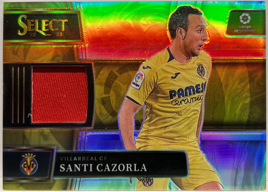 Santi Cazorla Patch Memorabilia Select La Liga 2022/23