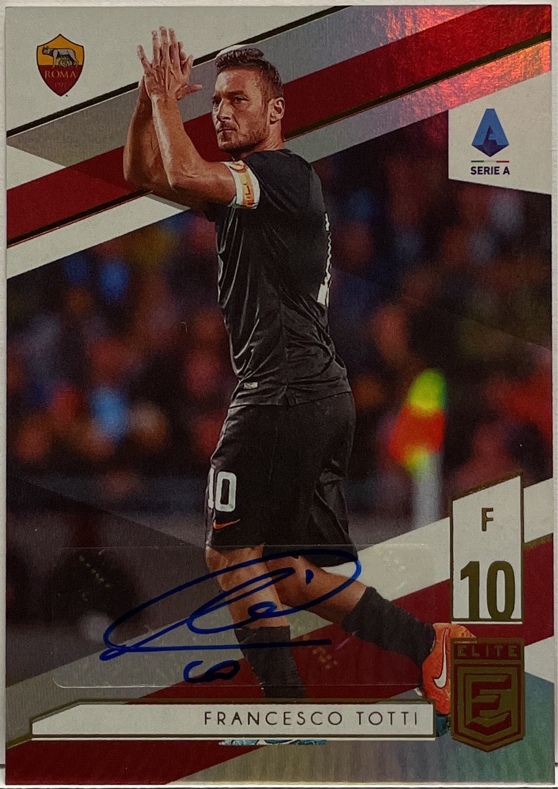 Francesco Totti Autograph Donruss Elite Panini Chronicles 2019/20