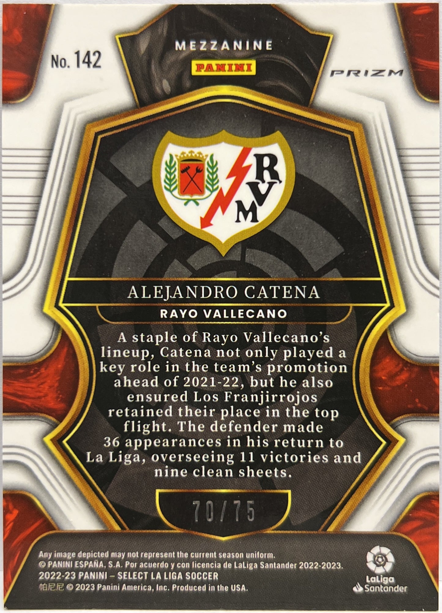 Alejandro Catena 70/75 Mezzanine Purple Select La Liga 2022/23