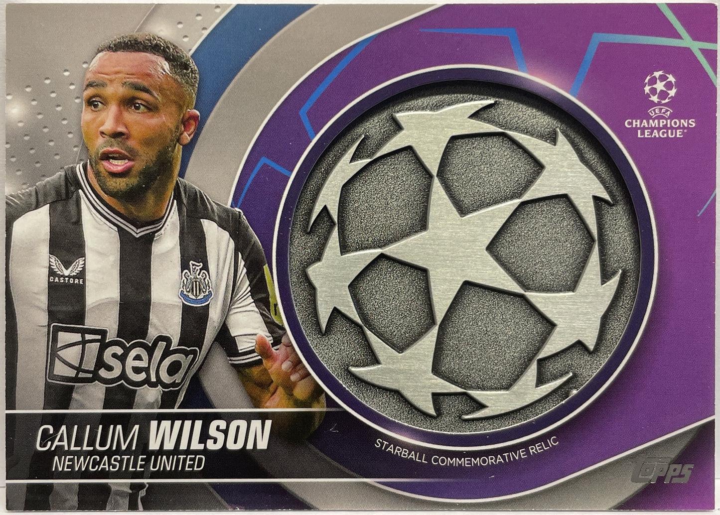 Callum Wilson Starball Commemorative Relics Topps UCC 2023/24