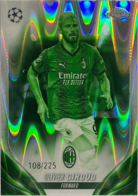 Olivier Giroud 108/225 Night Vision Topps Chrome UCC 2023/24