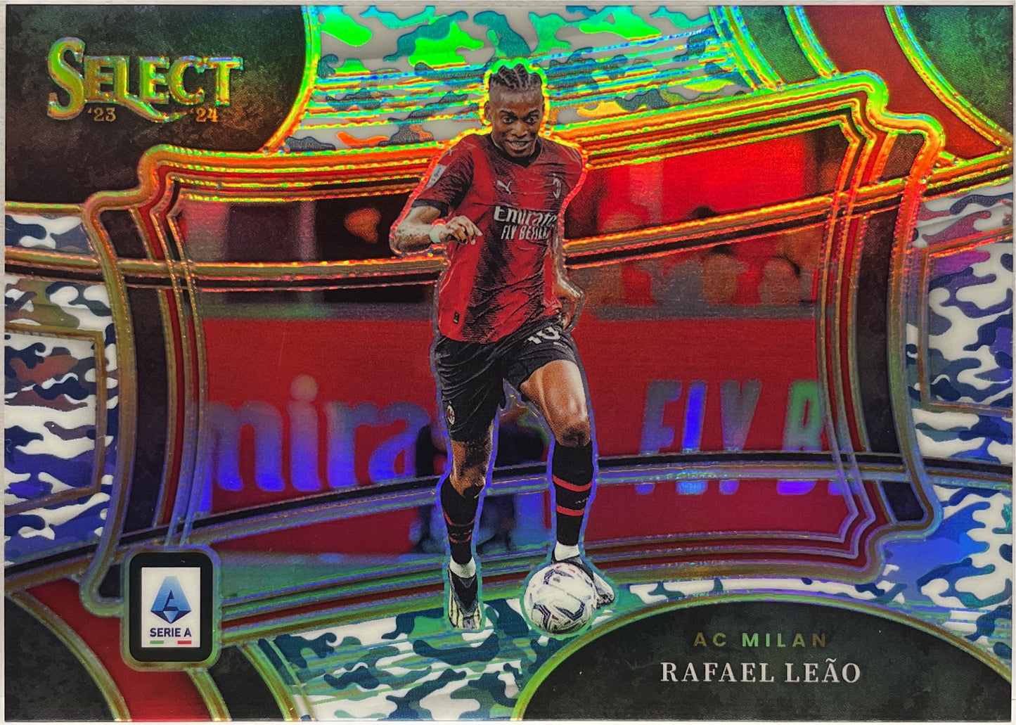 Rafael Leao 26/30 Field Level Winter Camo Select Serie A 2023/24