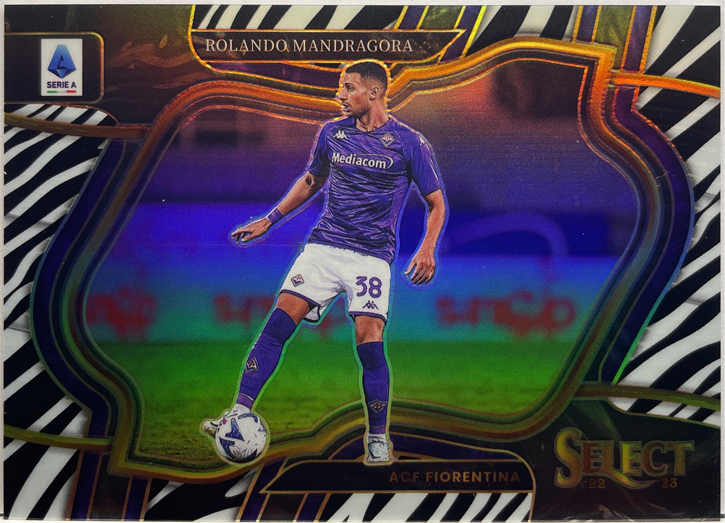 Rolando Mandragora 19/20 Field Level Zebra Select Serie A 2022/23