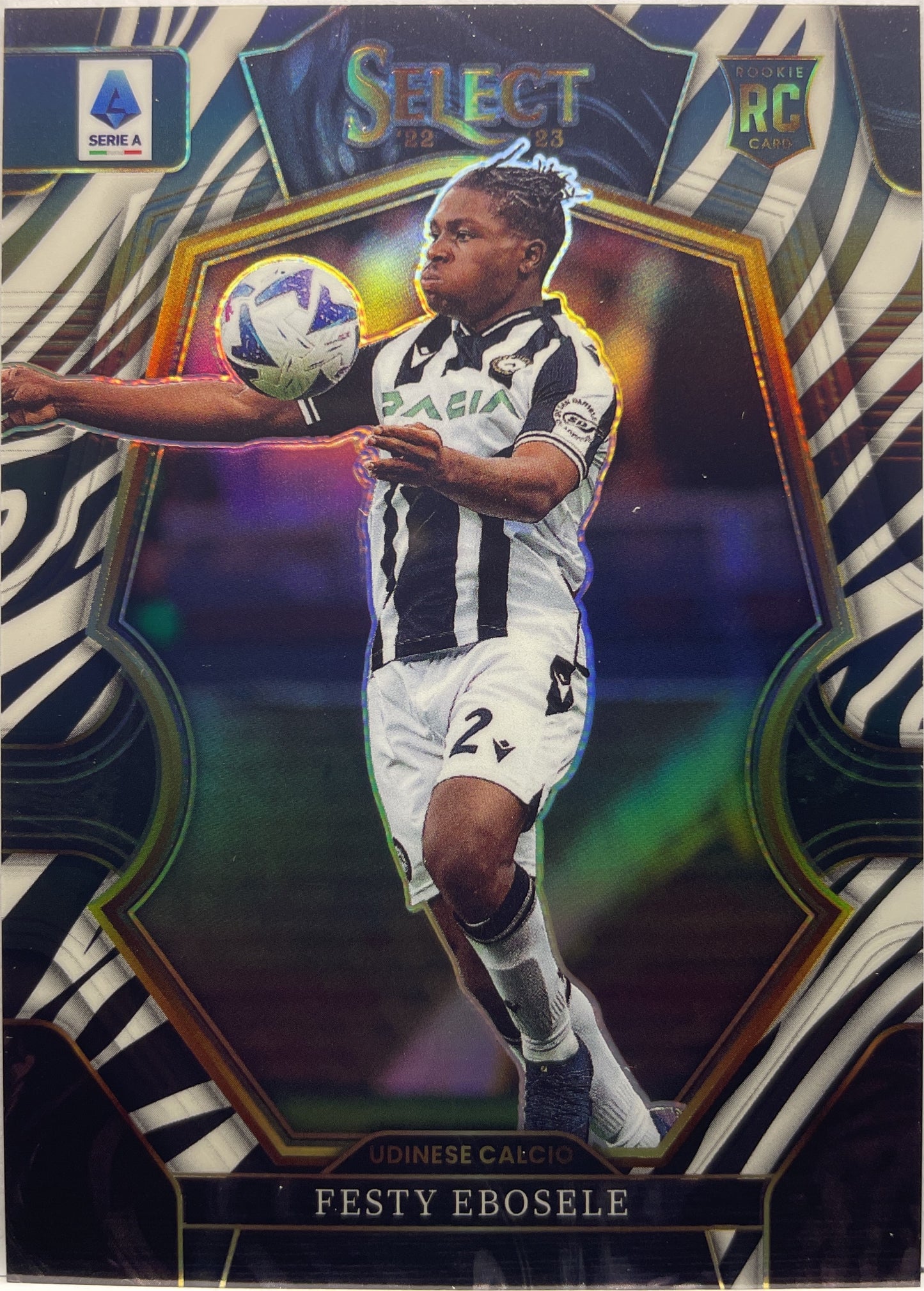 Festy Ebosele 3/20 Rookie Mezzanine Zebra Select Serie A 2022/23