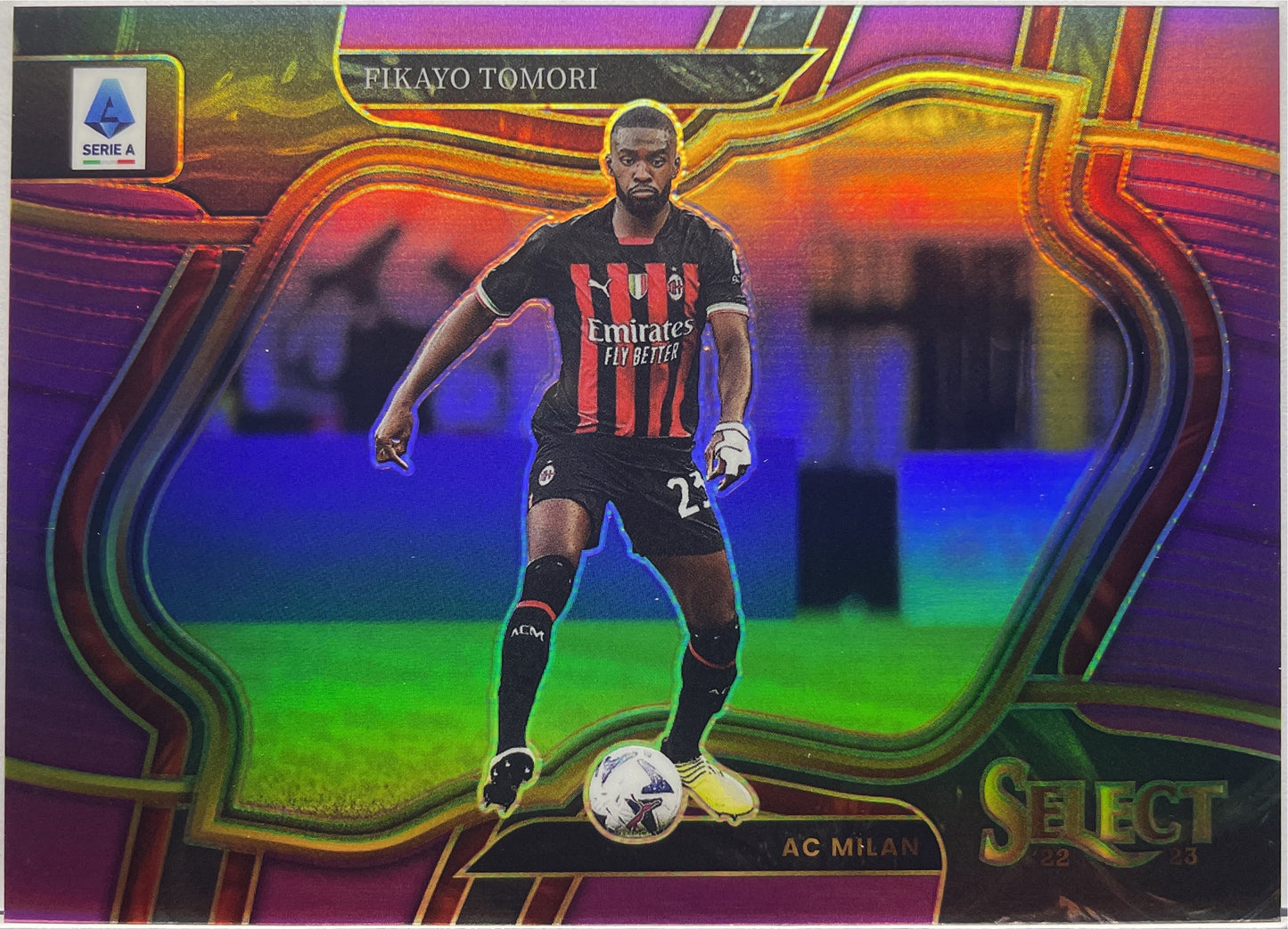 Fikayo Tomori 45/49 Field Level Purple Select Serie A 2022/23