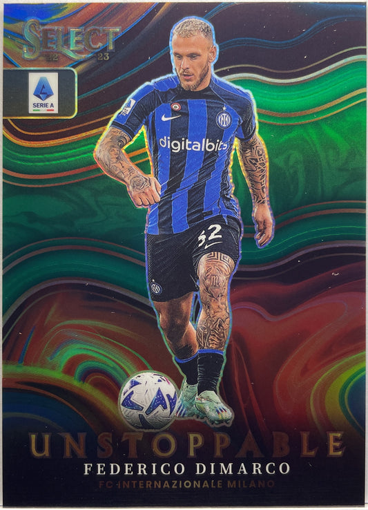 Federico Di Marco 4/5 Unstoppable Green Select Serie A 2022/23