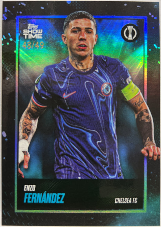 Enzo Fernandez 48/49 Topps Showtime 2024/25