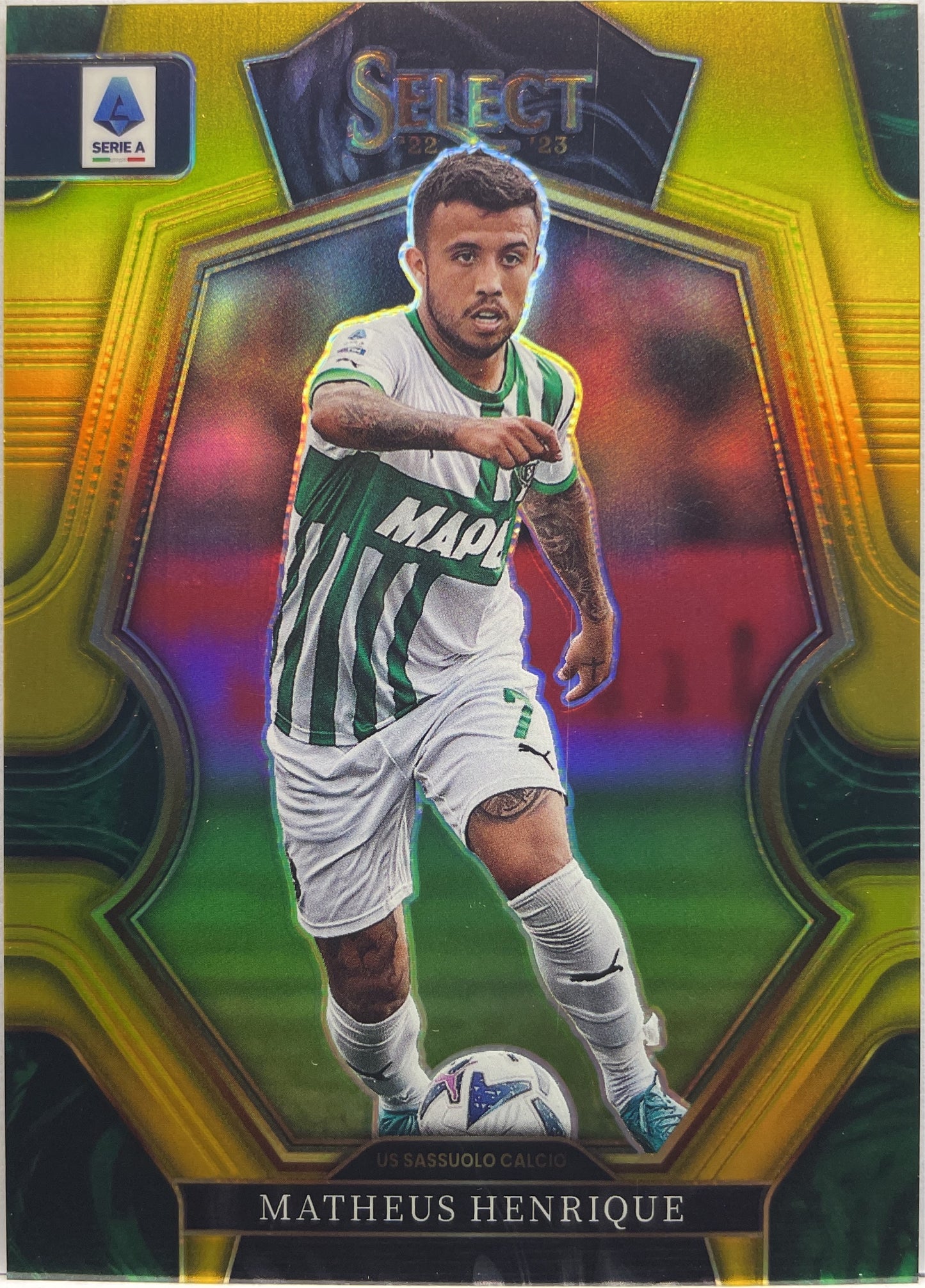 Matheus Henrique 3/10 Mezzanine Gold Select Serie A 2022/23