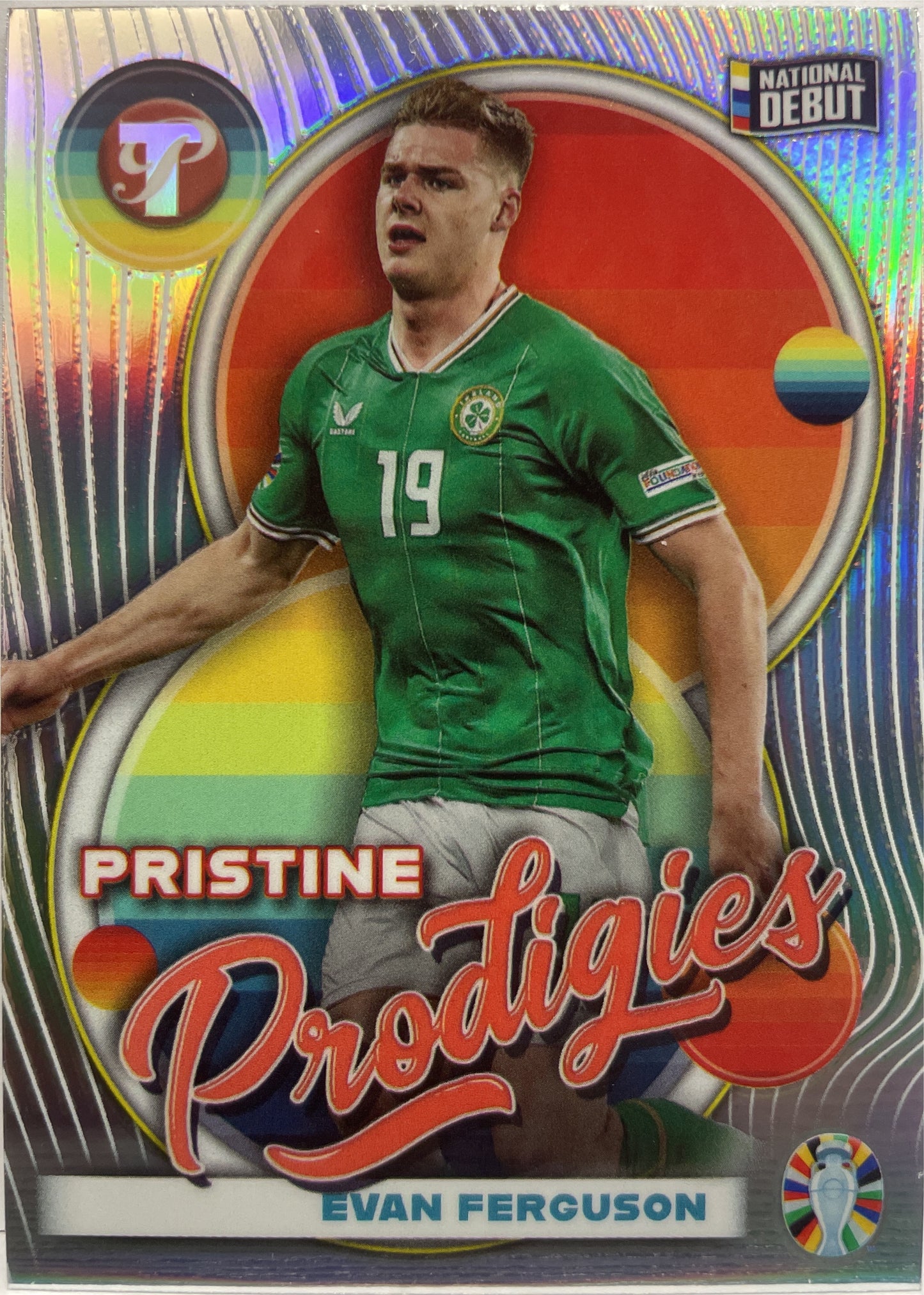 Evan Ferguson Pristine Prodigies National Debut Topps Pristine Road To Euro 2024