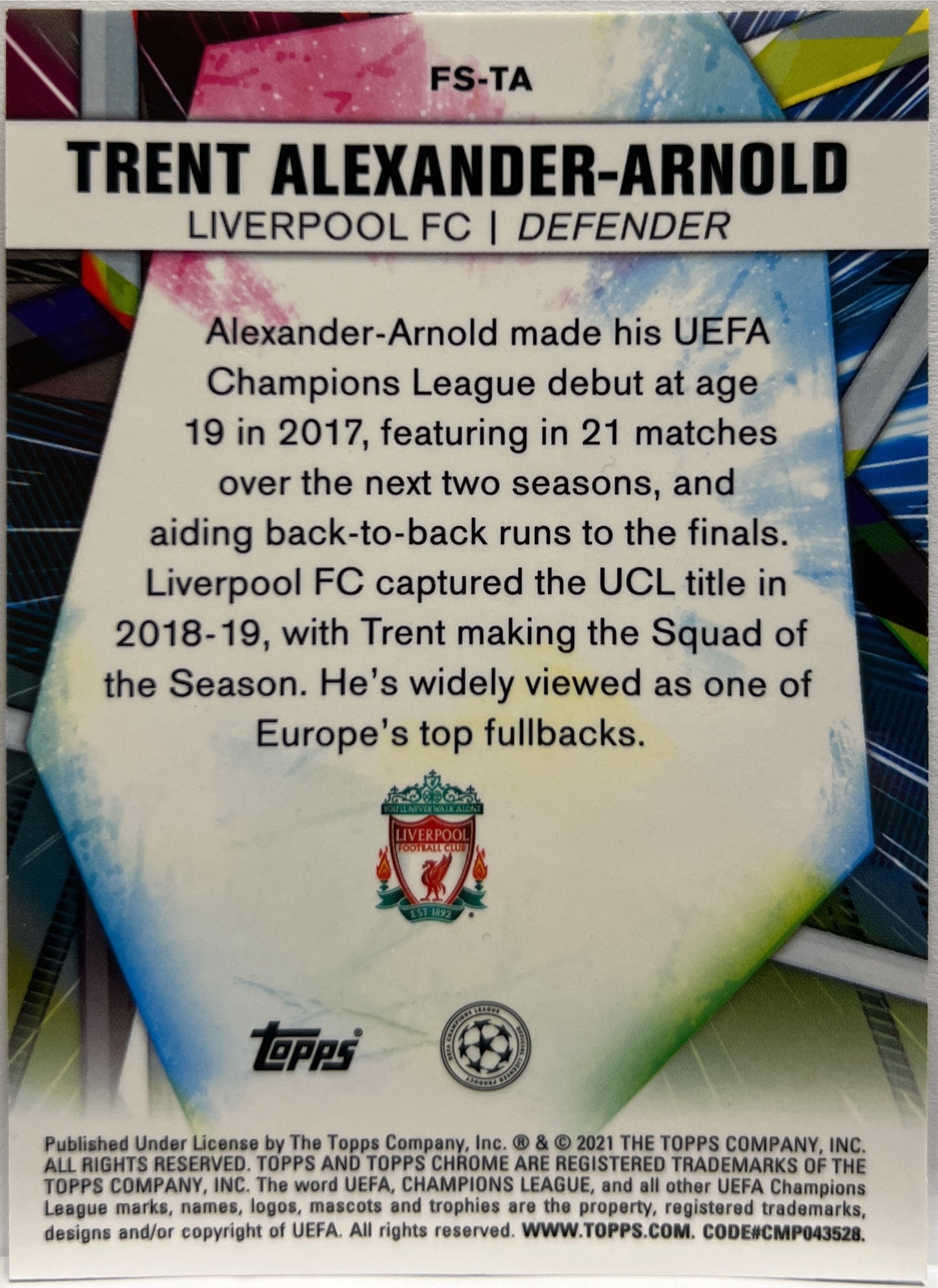 Mancolista-Future Stars-Topps Chrome UCL 2020/21