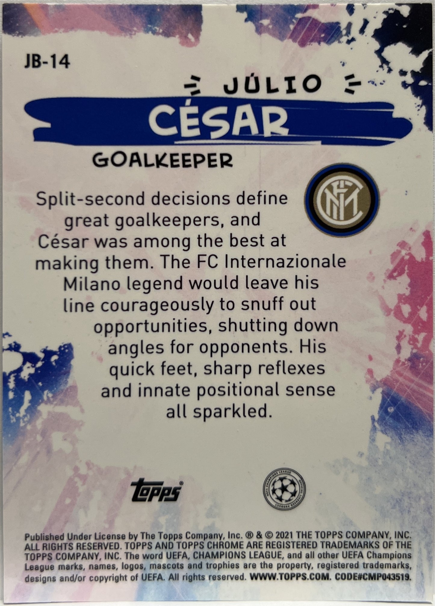 Mancolista-Joga Bonito-Topps Chrome UCL 2020/21