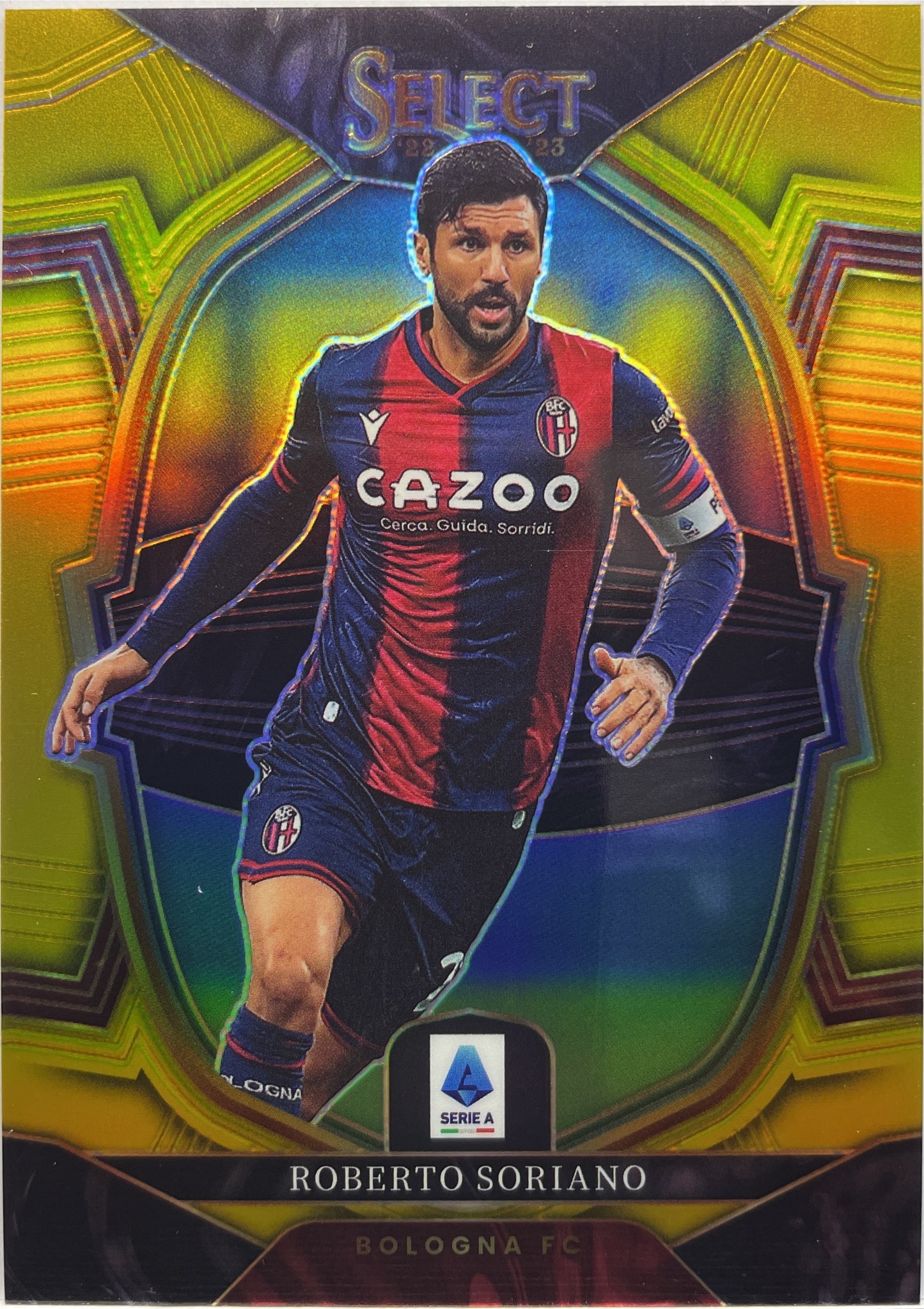 Roberto Soriano 8/10 Terrace Gold Select Serie A 2022/23