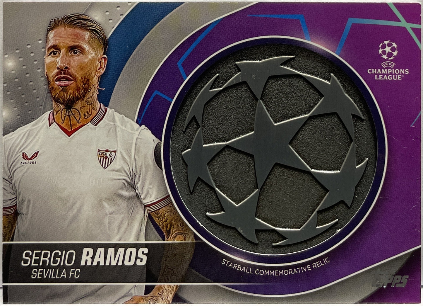 Sergio Ramos Patch Starball Relic Topps UCC 2023/24