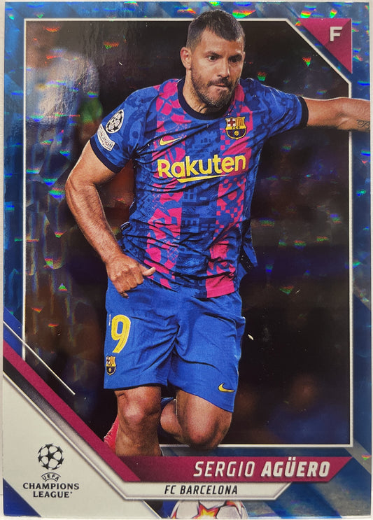 Sergio Aguero 40/99 Topps UCL 2021/22