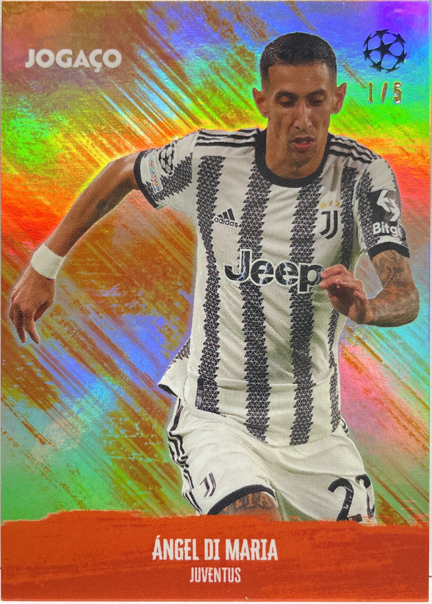 Angel Di Maria 1/5 Topps Jogaco 2022/23