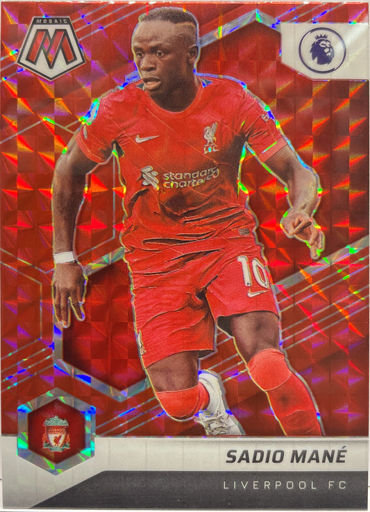 Sadio Mane Red Mosaic Premier League 2021/22