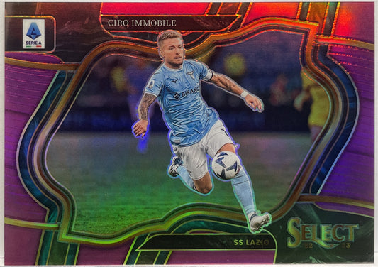 Ciro Immobile 4/49 Field Level Purple Select Serie A 2022/23