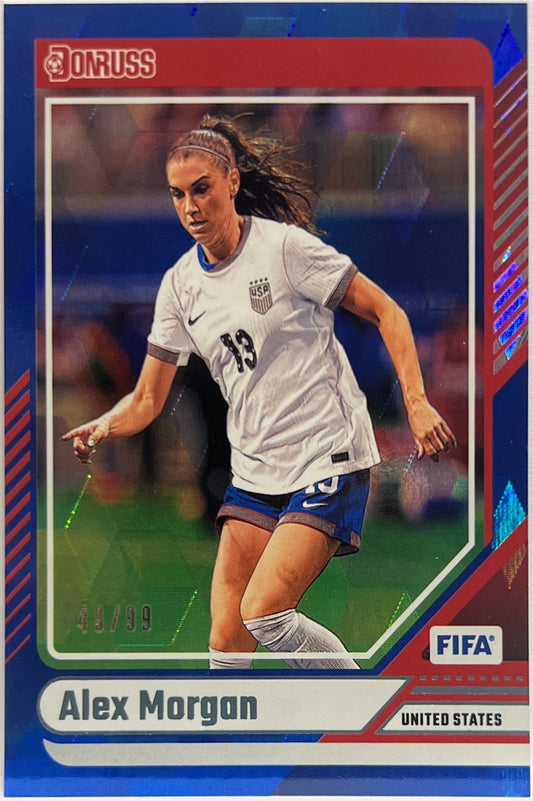Alex Morgan 49/99 Blue Donruss Fifa 2024/25