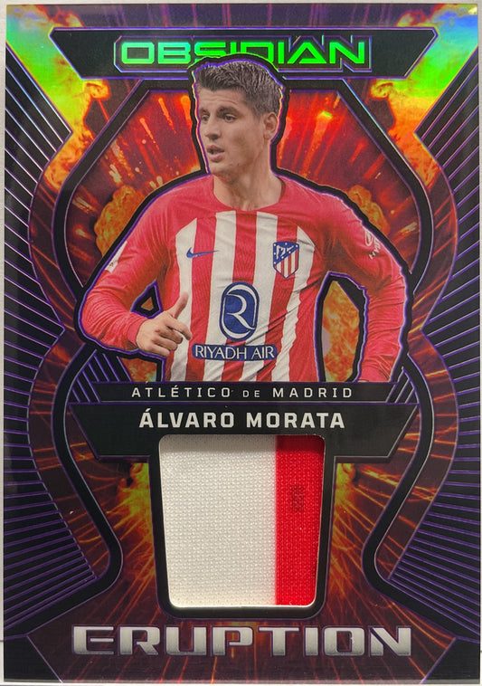 Alvaro Morata 37/50 Patch Eruption Obsidian 2023/24