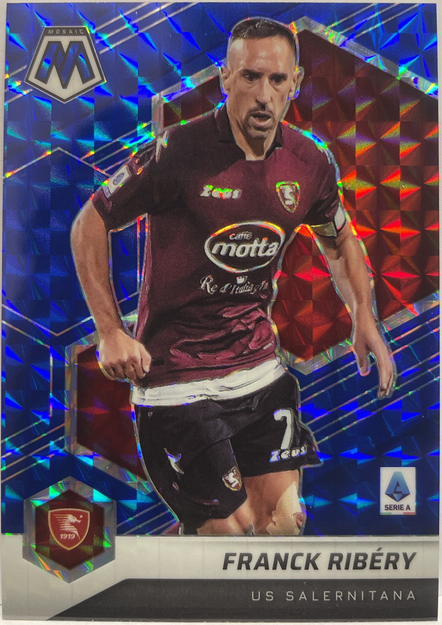 Franck Ribery 83/99 Blue Mosaic Serie A 2021/22