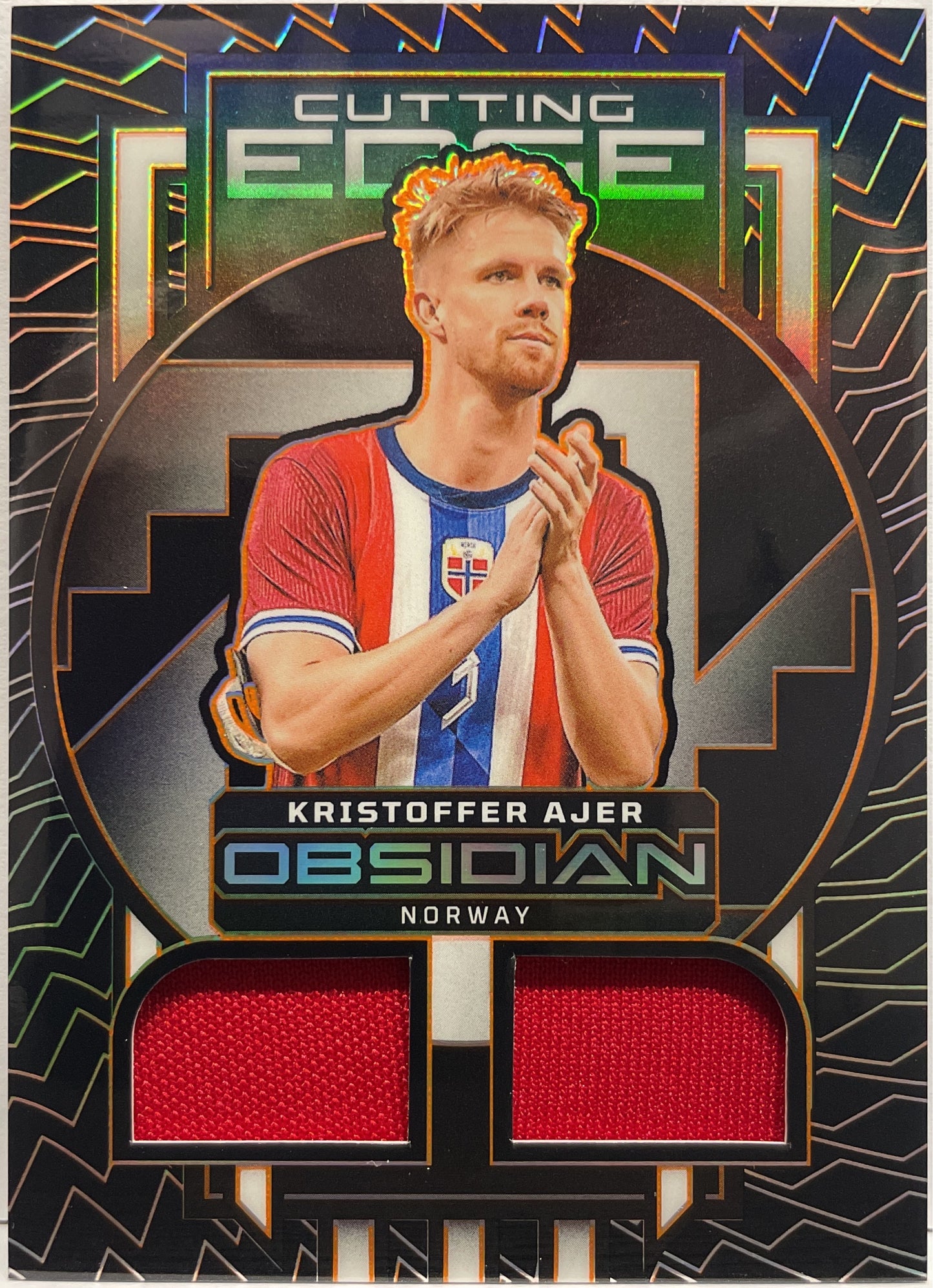 Krisoffer Ajer 58/99 Patch Cutting Edge Obsidian 2023/24