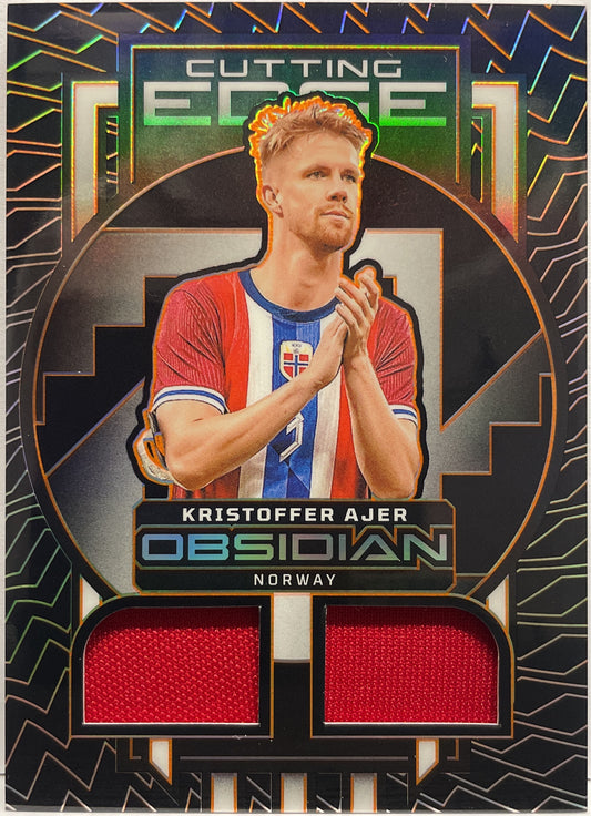 Krisoffer Ajer 58/99 Patch Cutting Edge Obsidian 2023/24