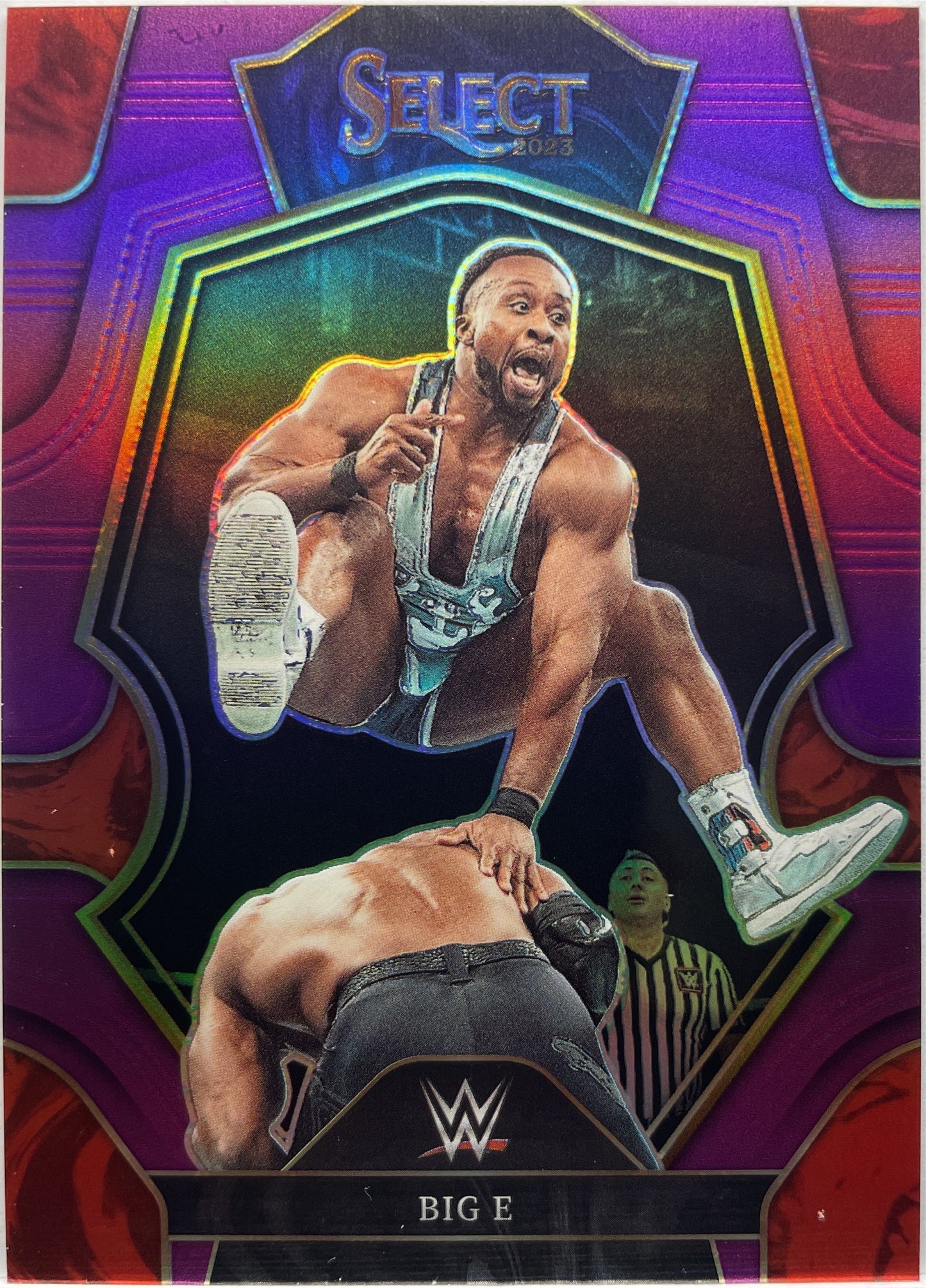 Big E 71/99 Premier Level Purple Select WWE 2023