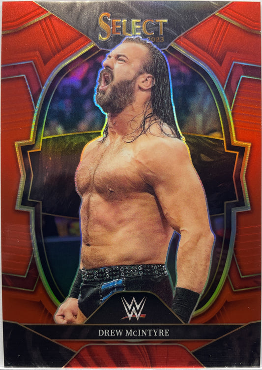 Drew McIntyre 89/175 Red Select WWE 2023