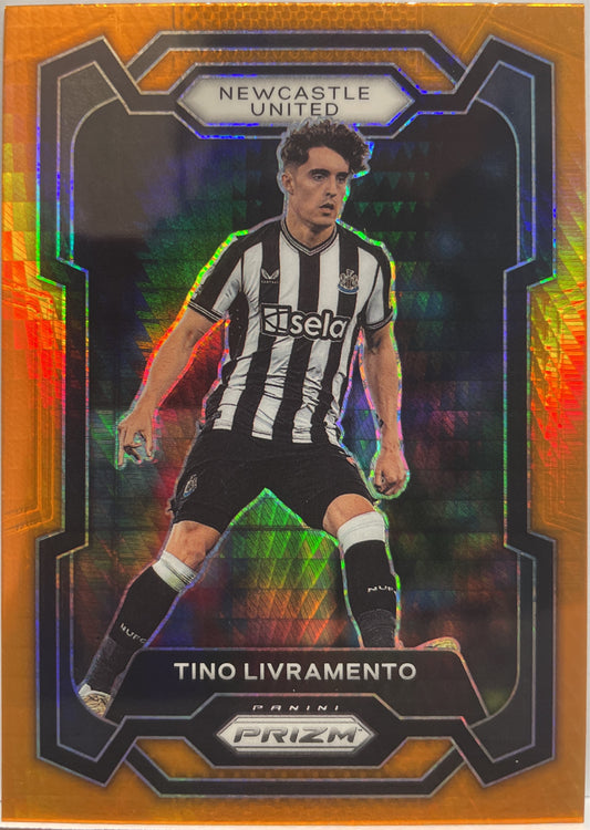 Tino Livramento Orange Prizm Premier League 2023/24