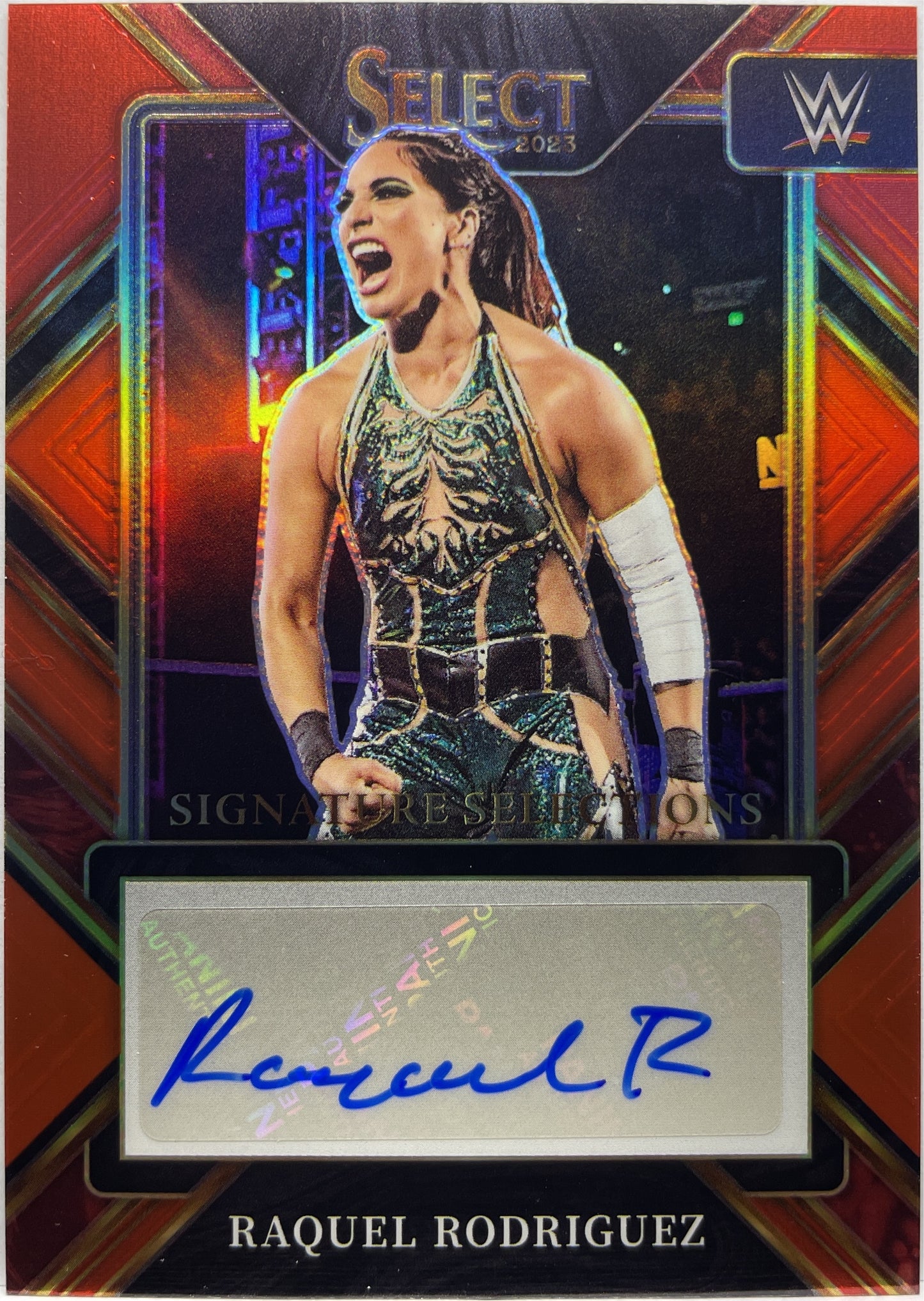 Raquel Rodriguez 23/49 Autograph (Signature Selection) Red Select WWE 2023