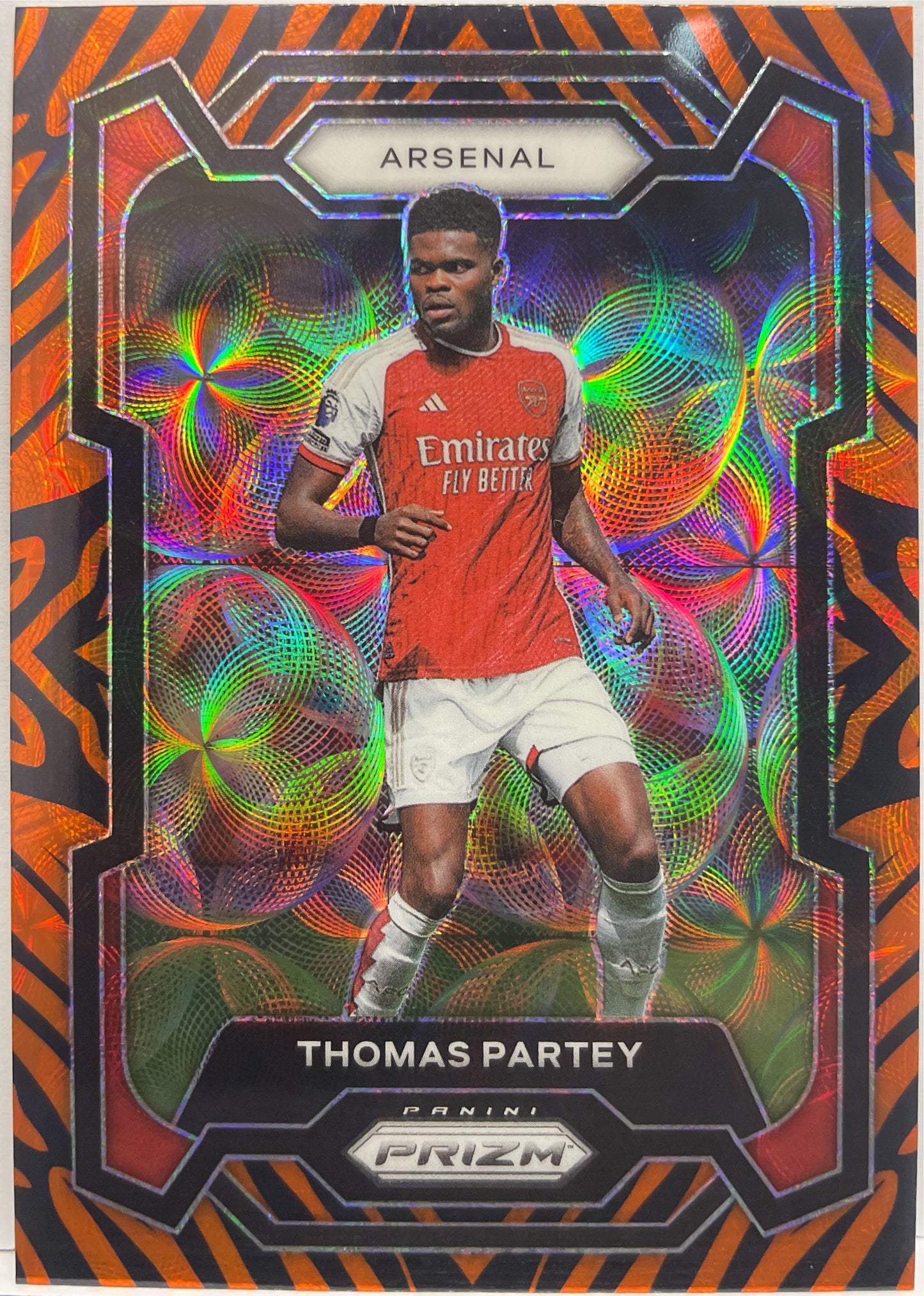 Thomas Partey Tiger Stripe Choice Prizms Premier League 2023/24