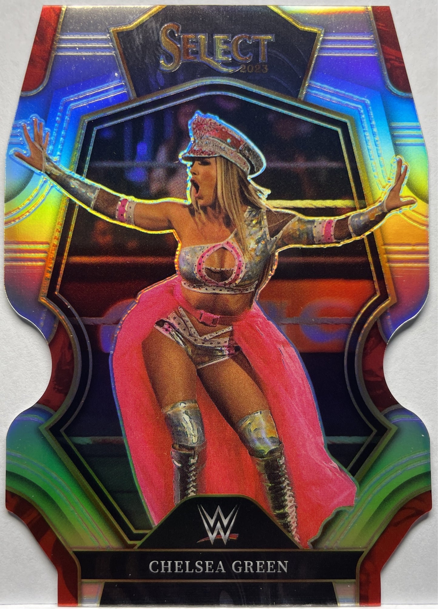 Chelsea Green Die-Cut Premier Level Select WWE 2023