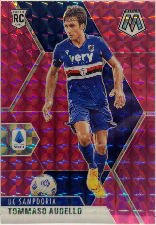 Tommaso Augello 11/25 Rookie Pink Mosaic Serie A 2020/21