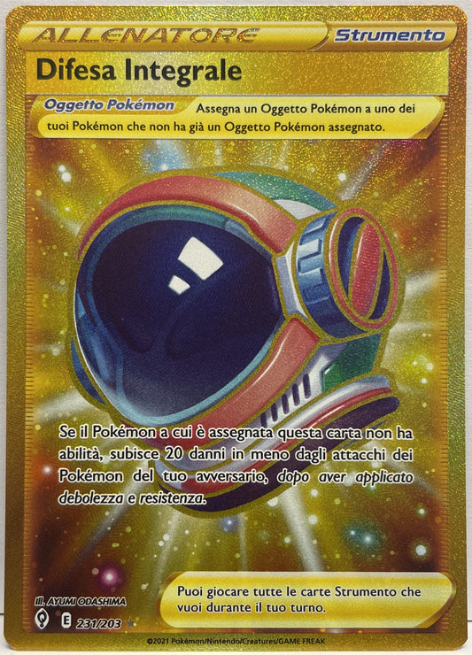 Difesa integrale 231/203 E Pokemon 2021