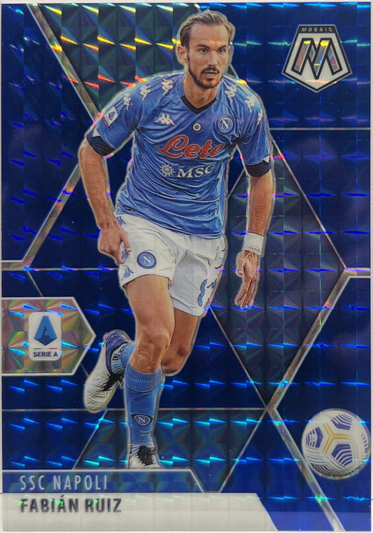 Fabian Ruiz 5/99 Blue Mosaic Serie A 2020/21