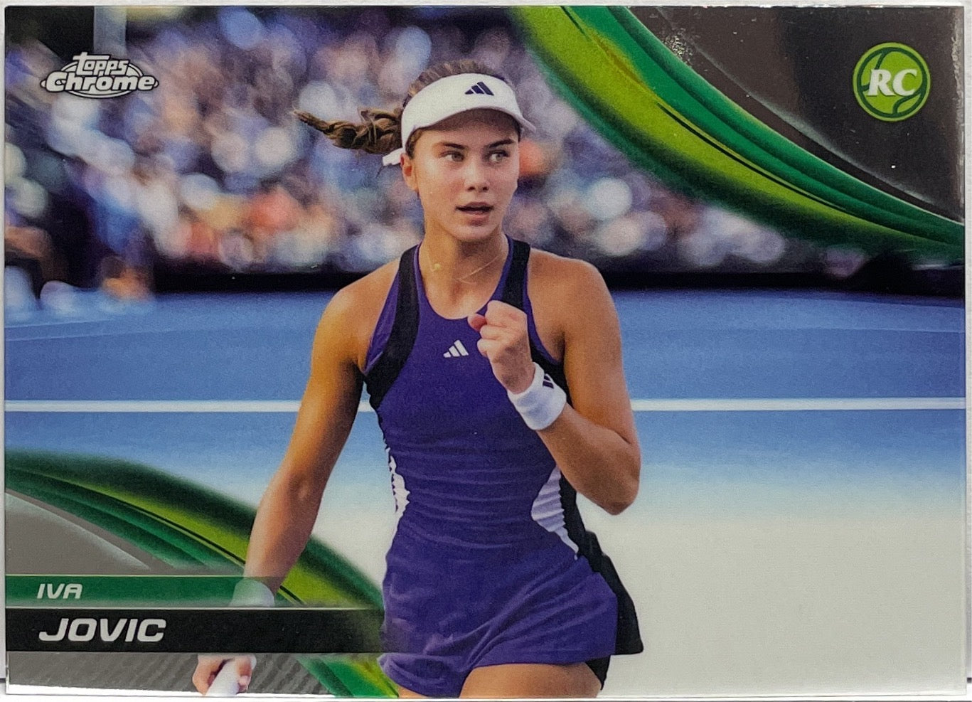 Iva Jovic Rookie Topps Chrome Tennis 2025