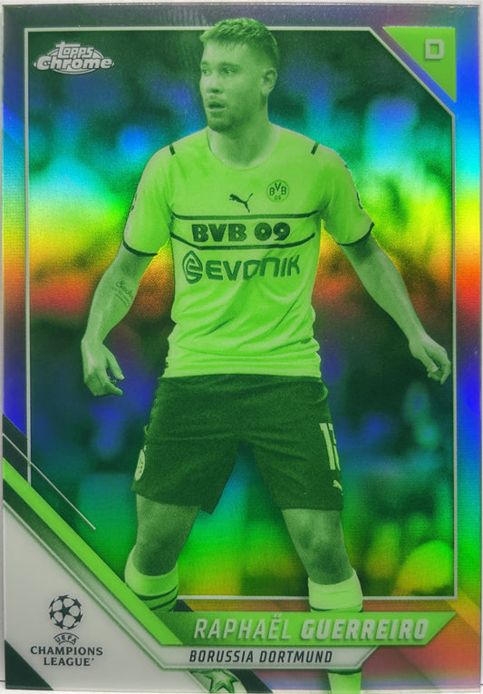 Raphael Guerreiro 2/225 Topps Chrome UCL 2021/22