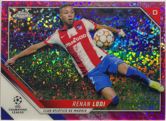 Renan Lodi 143/175 Topps Chrome UCL 2021/22