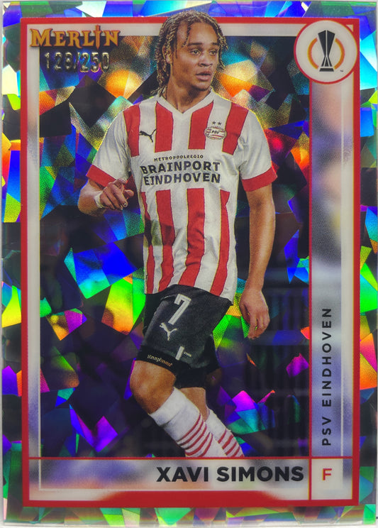 Xavi Simons 128/250 Atomic Refractor Merlin Chrome UCC 2022/23