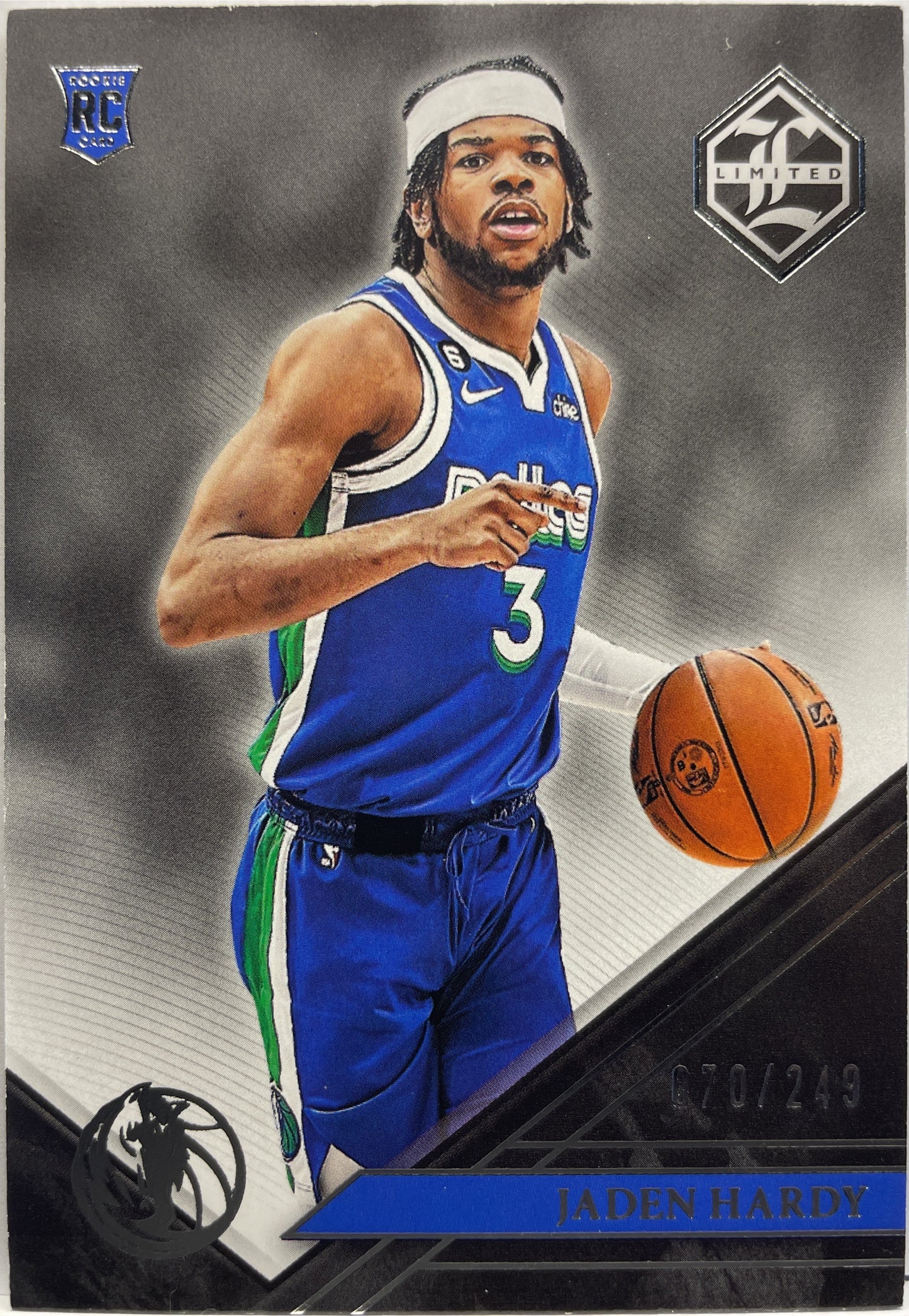 Jaden Hardy 70/249 Rookie Limited Chronicles NBA 2022/23