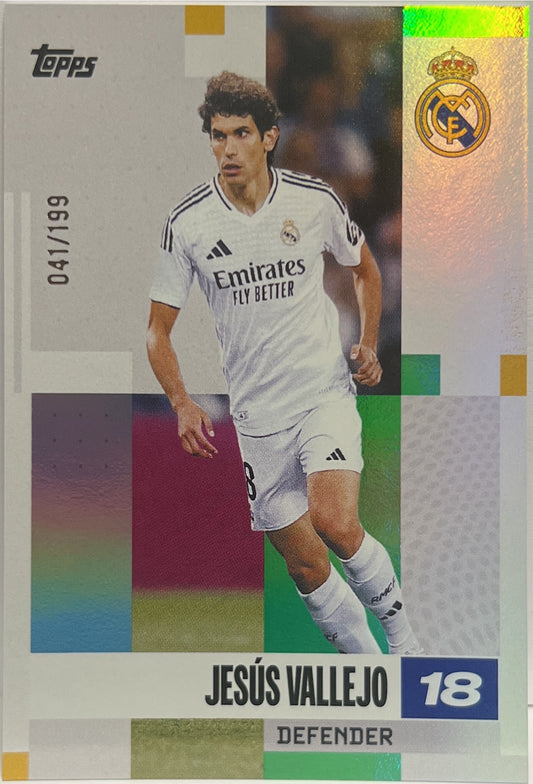 Jesus Vallejo 41/199 Topps Real Madrid Team Set 2024/25
