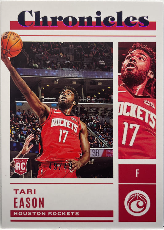 Tari Eason 49/49 Rookie Chronicles NBA 2022/23