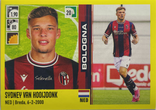 Sydney Van Hooijdonk Rookie Sticker Serie A 2021/22