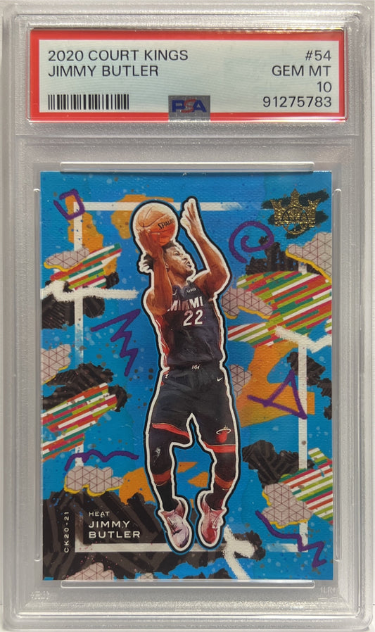Jimmy Butler Gold Court Kings Basketball NBA 2020/21 PSA 10