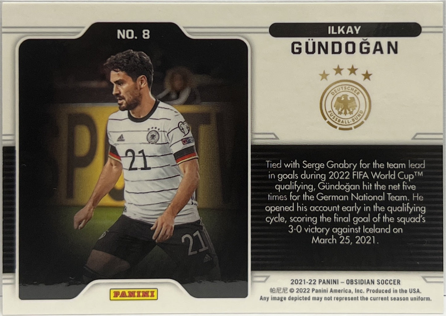 Ilkay Gundogan Color Blast Obsidian 2021/22