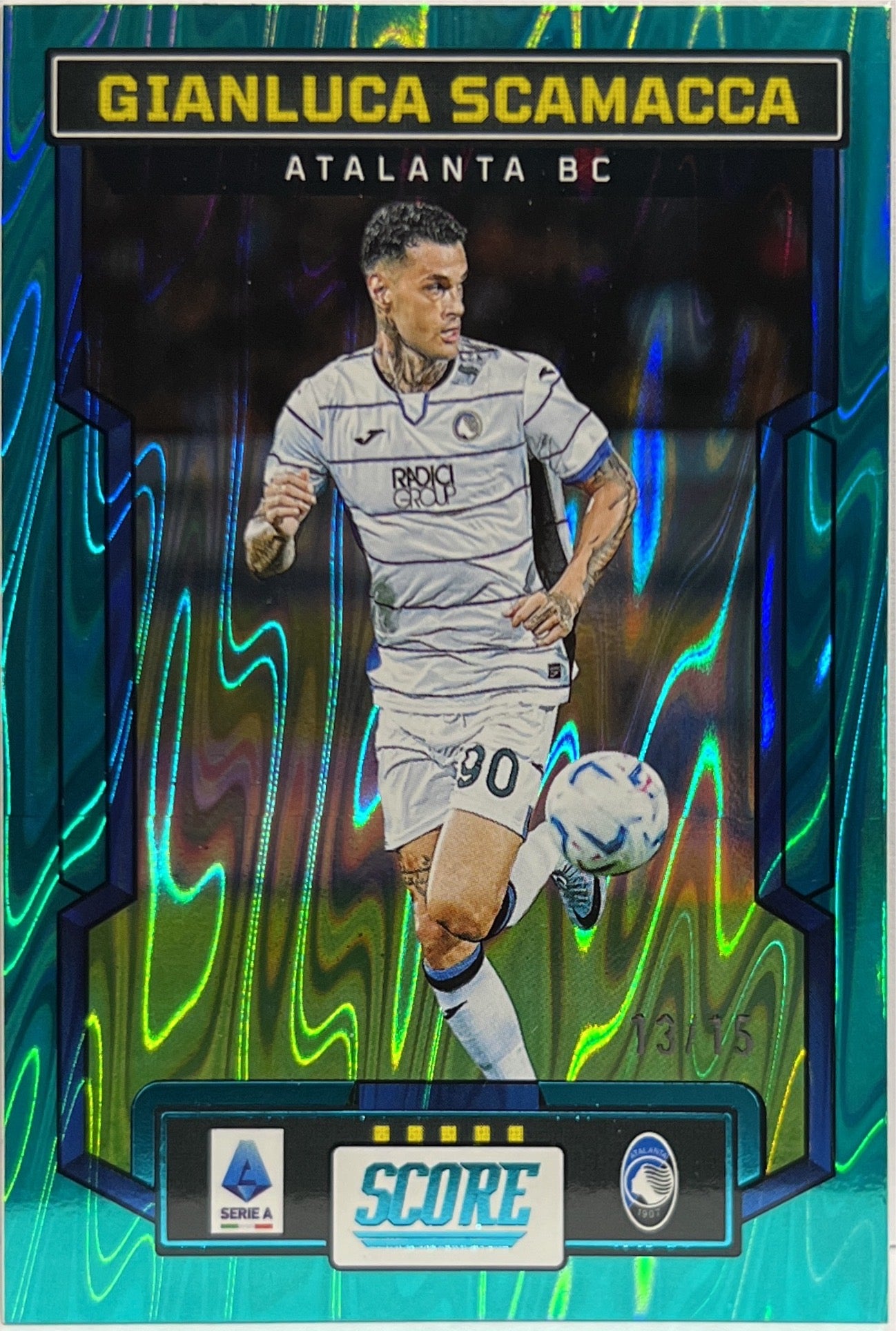 Gianluca Scamacca 13/15 Swirl Score Serie A 2023/24