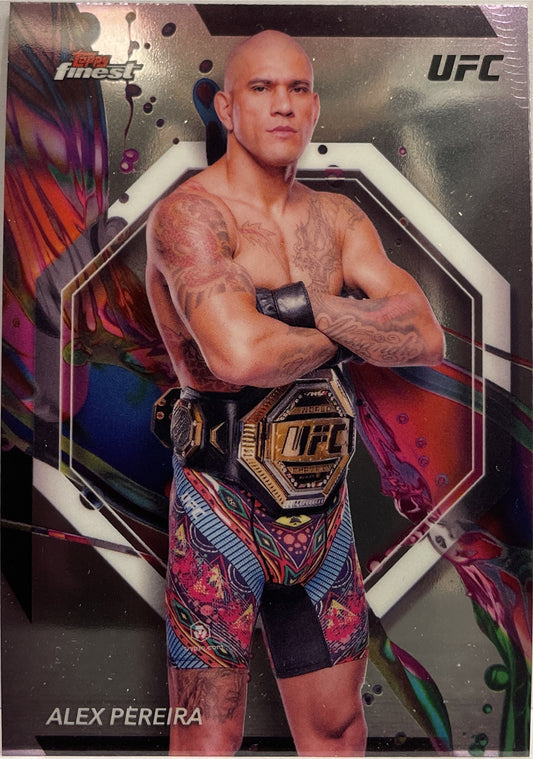 Mancolista-Set Base & Insets & Refractor-Topps Finest UFC 2024