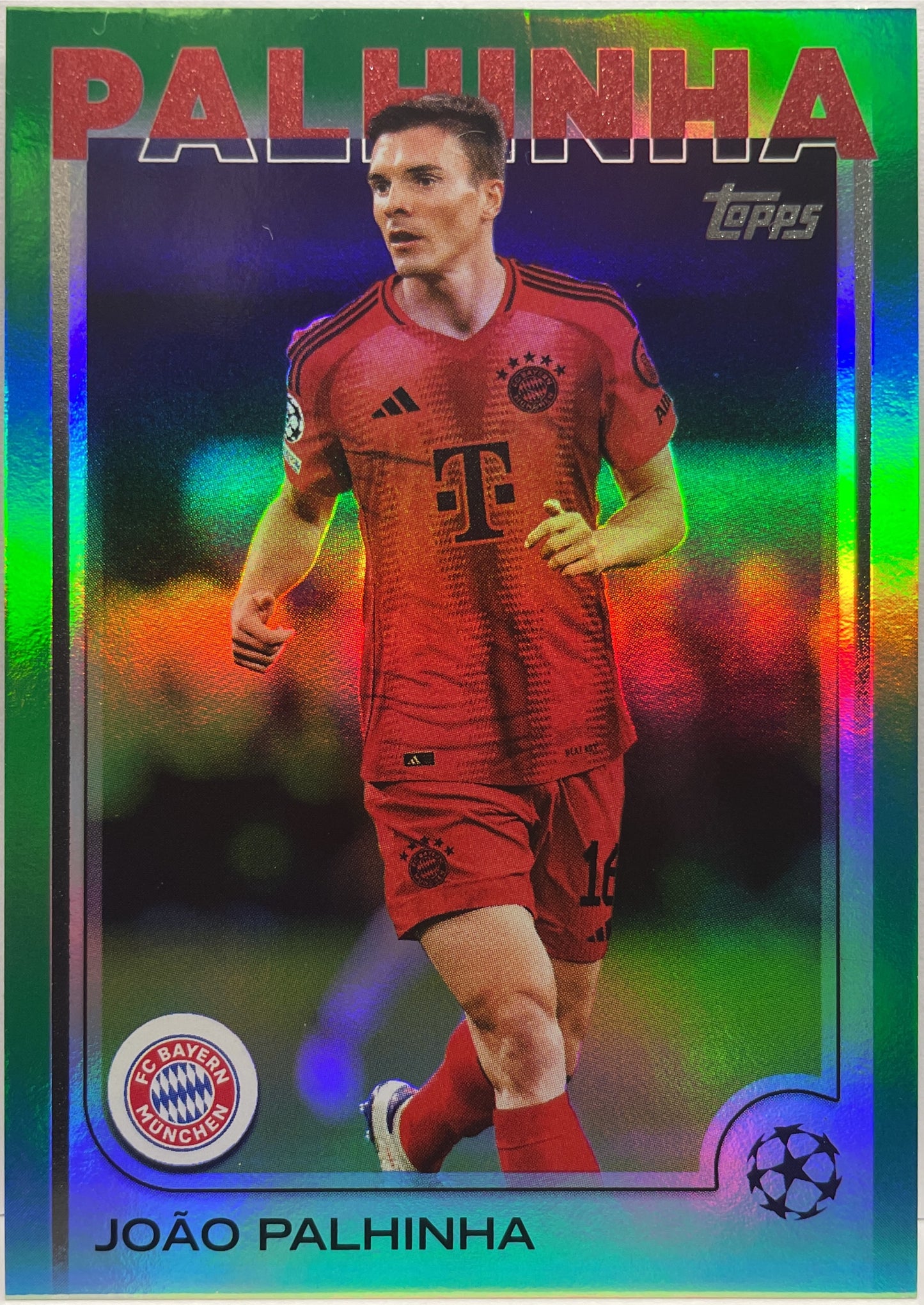 Joao Palhinha 40/99 Green Topps UCC 2024/25