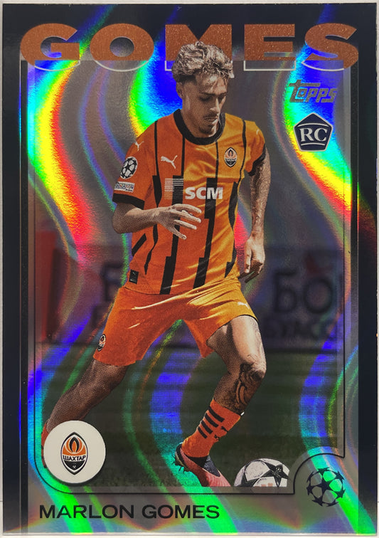 Marlon Gomes Rookie Black Wave Topps UCC 2024/25